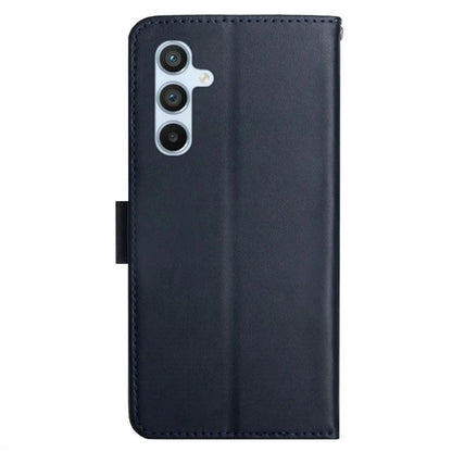 HT02 For Samsung Galaxy A35 5G Case Genuine Cow Leather Stand Phone Cover Wallet