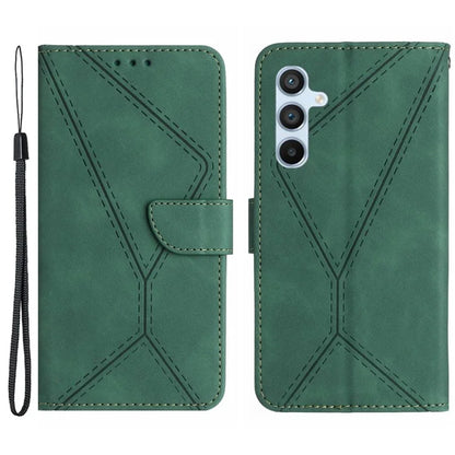 HT05 For Samsung Galaxy A35 5G Case Wallet with Card Holder Leather Phone Cover Skin Touch Feeling