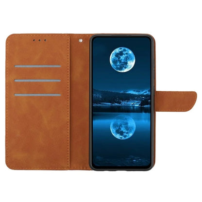 HT05 For Samsung Galaxy A35 5G Case Wallet with Card Holder Leather Phone Cover Skin Touch Feeling