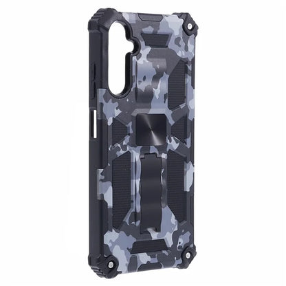 For Samsung Galaxy A05s 4G Cell Phone Case Camouflage Pattern TPU+PC Kickstand Cover