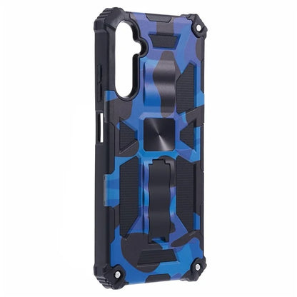 For Samsung Galaxy A05s 4G Cell Phone Case Camouflage Pattern TPU+PC Kickstand Cover