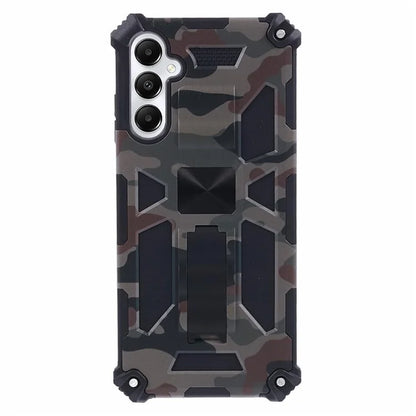 For Samsung Galaxy A05s 4G Cell Phone Case Camouflage Pattern TPU+PC Kickstand Cover