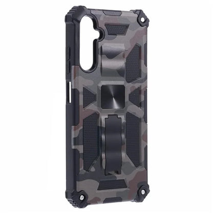 For Samsung Galaxy A05s 4G Cell Phone Case Camouflage Pattern TPU+PC Kickstand Cover