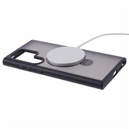 For Samsung Galaxy S24 Ultra Phone Case Rotary Ring Kickstand Magnetic Phone Cover