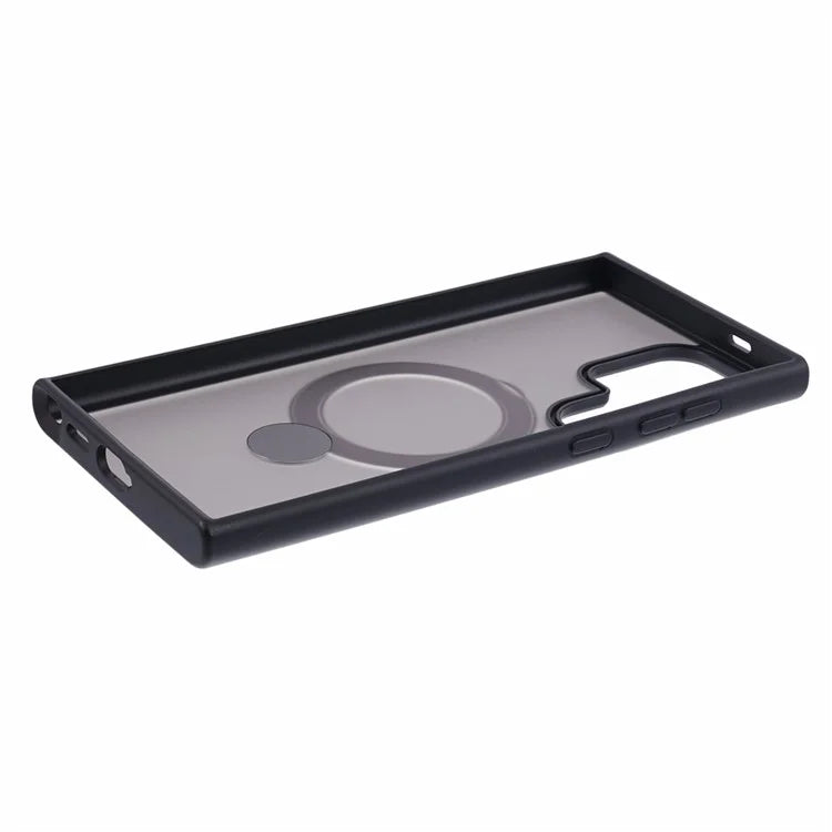For Samsung Galaxy S24 Ultra Phone Case Rotary Ring Kickstand Magnetic Phone Cover