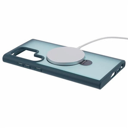 For Samsung Galaxy S24 Ultra Phone Case Rotary Ring Kickstand Magnetic Phone Cover