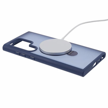 For Samsung Galaxy S24 Ultra Phone Case Rotary Ring Kickstand Magnetic Phone Cover