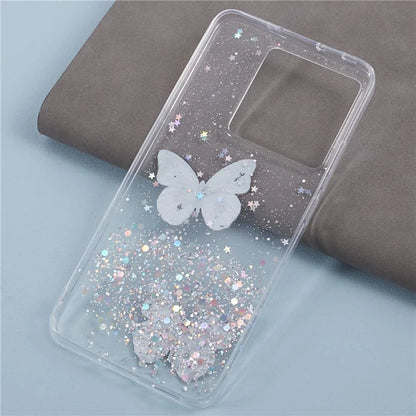 AW Series For Xiaomi 13T / 13T Pro / Redmi K60 Ultra Phone Case Epoxy Butterfly Cover