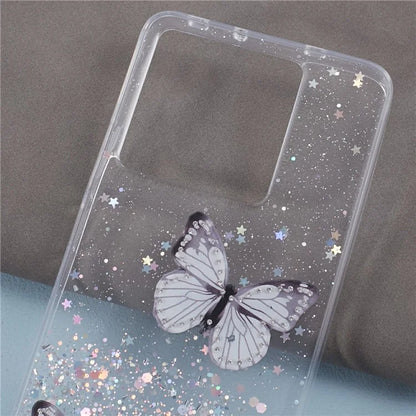 AW Series For Xiaomi 13T / 13T Pro / Redmi K60 Ultra Phone Case Epoxy Butterfly Cover
