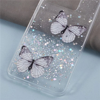 AW Series For Xiaomi 13T / 13T Pro / Redmi K60 Ultra Phone Case Epoxy Butterfly Cover