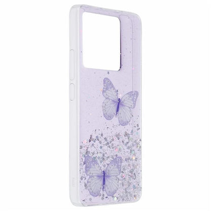AW Series For Xiaomi 13T / 13T Pro / Redmi K60 Ultra Phone Case Epoxy Butterfly Cover