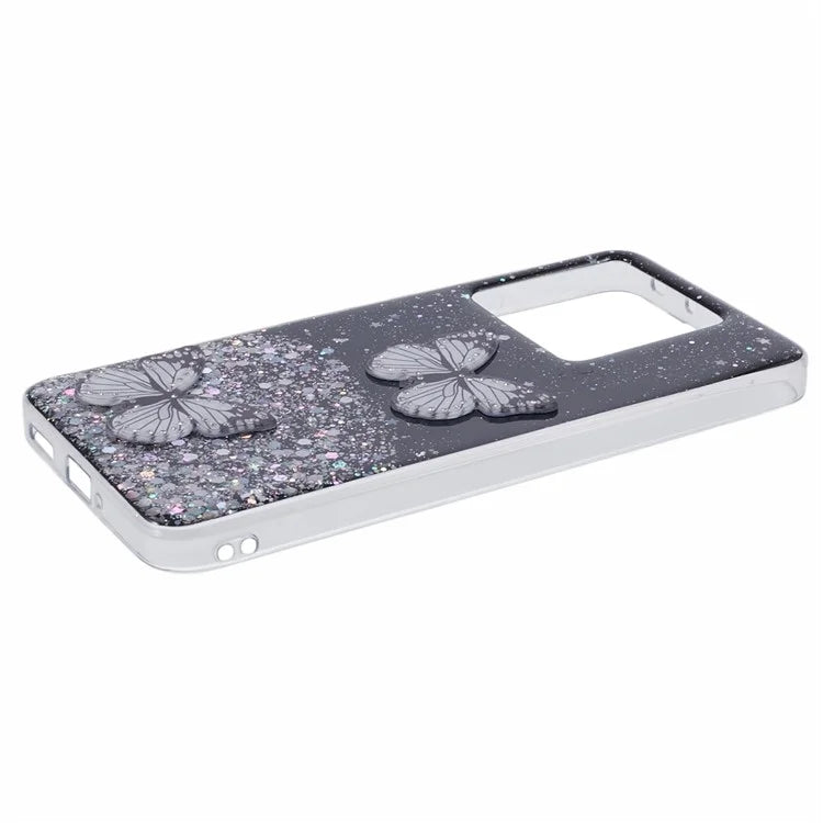 AW Series For Xiaomi 13T / 13T Pro / Redmi K60 Ultra Phone Case Epoxy Butterfly Cover