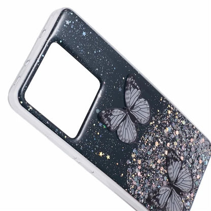 AW Series For Xiaomi 13T / 13T Pro / Redmi K60 Ultra Phone Case Epoxy Butterfly Cover