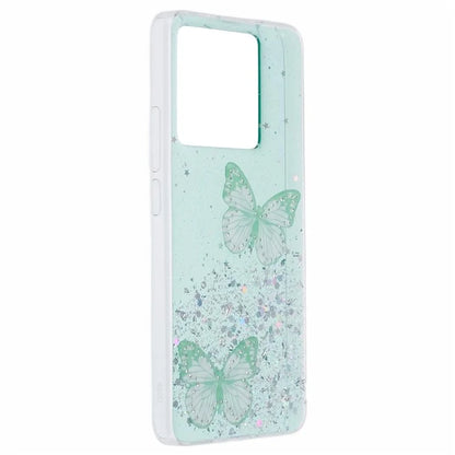 AW Series For Xiaomi 13T / 13T Pro / Redmi K60 Ultra Phone Case Epoxy Butterfly Cover