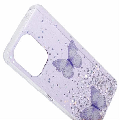 AW Series For Xiaomi Redmi 13C 4G / Poco C65 4G Phone Case TPU+PVC Butterfly Cover