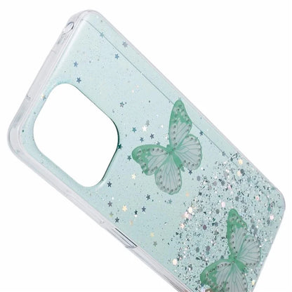 AW Series For Xiaomi Redmi 13C 4G / Poco C65 4G Phone Case TPU+PVC Butterfly Cover