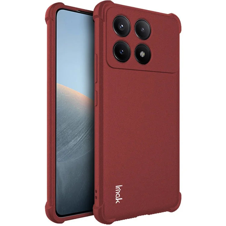IMAK For Xiaomi Redmi K70 5G / K70 Pro 5G Cell Phone Case Soft TPU Reinforced Corners Matte Cover