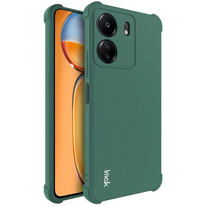 IMAK For Xiaomi Redmi 13C 4G / Poco C65 4G TPU Case Anti-drop Reinforced Corners Matte Phone Shell