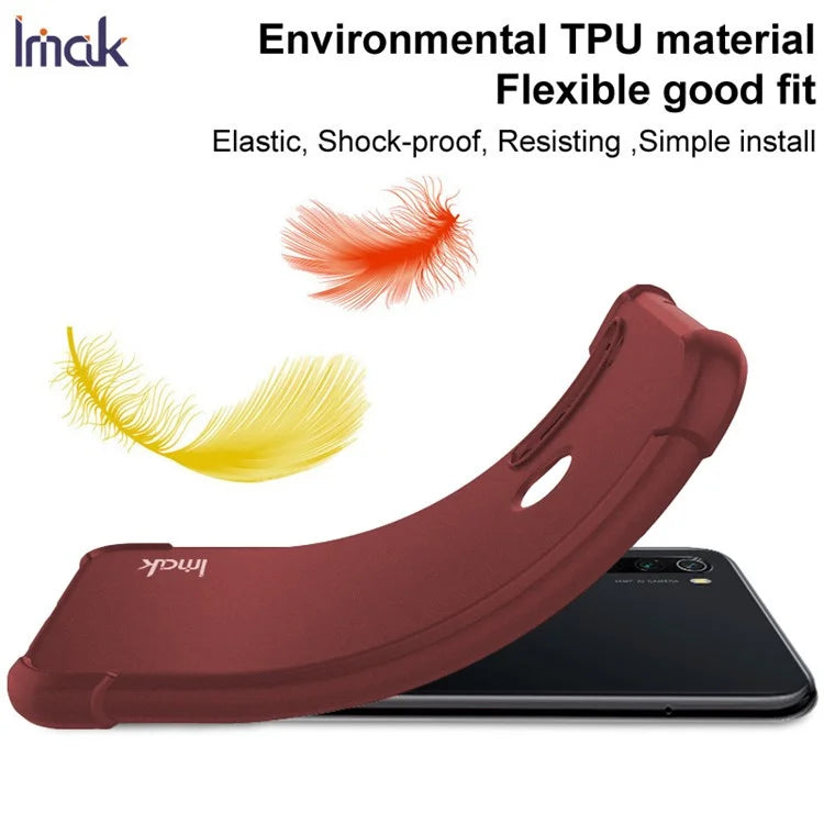 IMAK For Xiaomi Redmi K70E 5G / Poco X6 Pro 5G TPU Case Matte Airbag Corner Protective Back Shell
