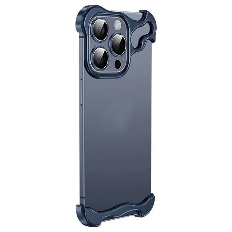 For iPhone 13 Pro Max Bumper Case with Camera Lens Protector No Back No Frame Design