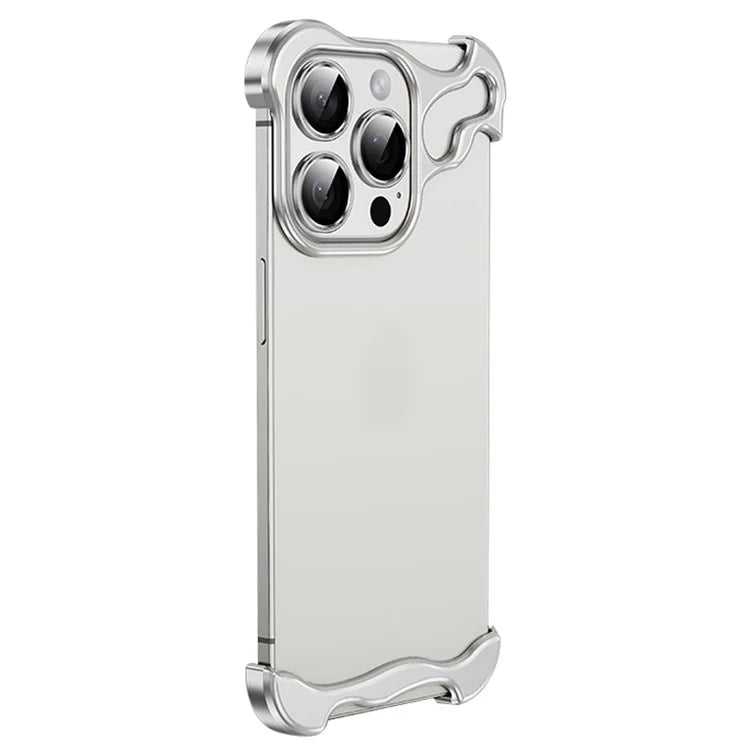 For iPhone 15 Pro Max Bumper Case with Camera Lens Protector Minimalist Yet Protective Shell