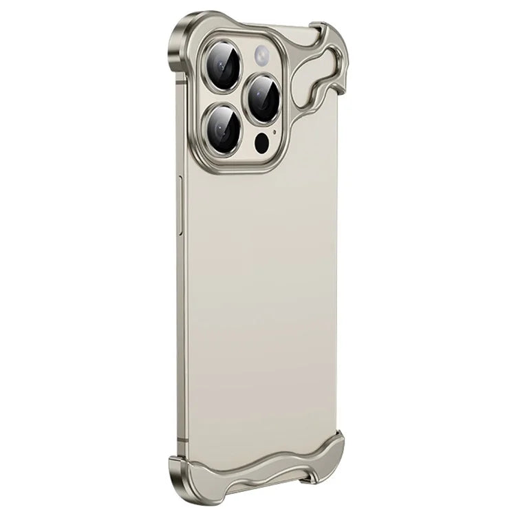 For iPhone 15 Pro Max Bumper Case with Camera Lens Protector Minimalist Yet Protective Shell