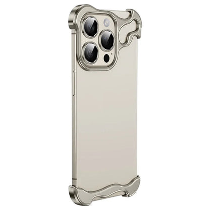 For iPhone 15 Pro Max Bumper Case with Camera Lens Protector Minimalist Yet Protective Shell