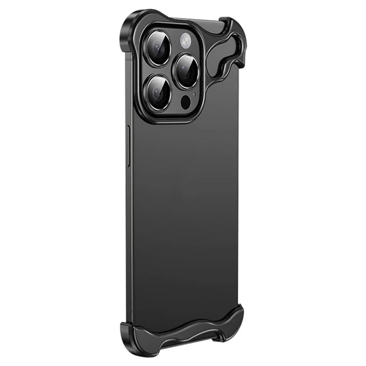 For iPhone 15 Pro Max Bumper Case with Camera Lens Protector Minimalist Yet Protective Shell