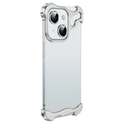 For iPhone 15 Corner Edge Pad Lens Protector Backless Frameless Bumper Case