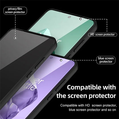 For OnePlus 12 5G Magnetic Case Anti-Scratch PC+TPU Phone Cover