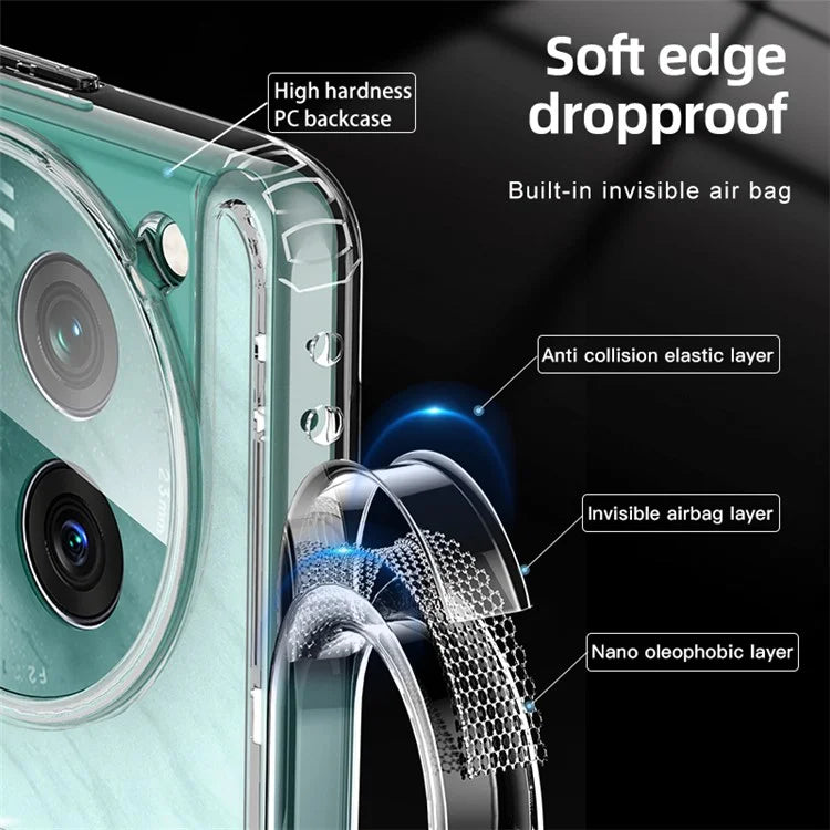 For OnePlus 12 5G Magnetic Case Anti-Scratch PC+TPU Phone Cover