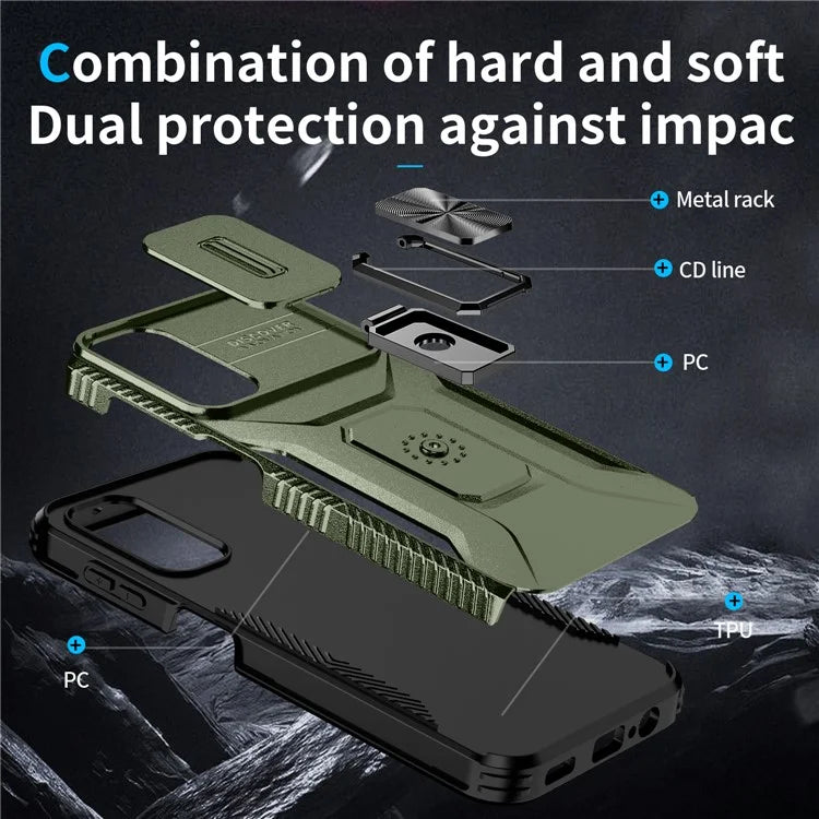 For Samsung Galaxy A05s 4G Phone Case Hybrid Soft TPU + Hard PC Back Cover