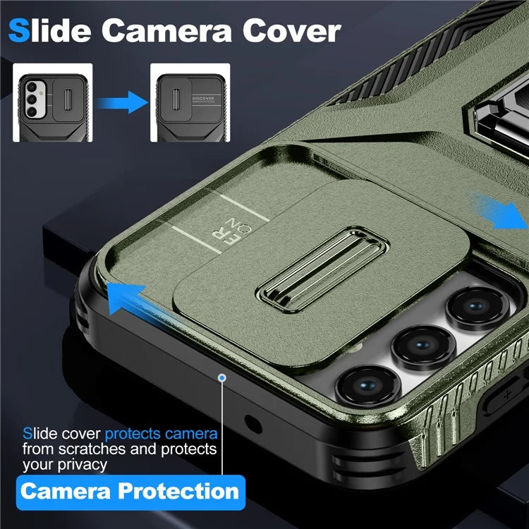 For Samsung Galaxy A05s 4G Phone Case Hybrid Soft TPU + Hard PC Back Cover