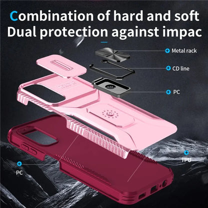 For Samsung Galaxy A05s 4G Phone Case Hybrid Soft TPU + Hard PC Back Cover