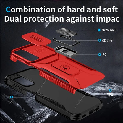 For Samsung Galaxy A05s 4G Phone Case Hybrid Soft TPU + Hard PC Back Cover
