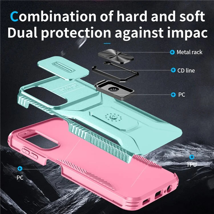 For Samsung Galaxy A05s 4G Phone Case Hybrid Soft TPU + Hard PC Back Cover