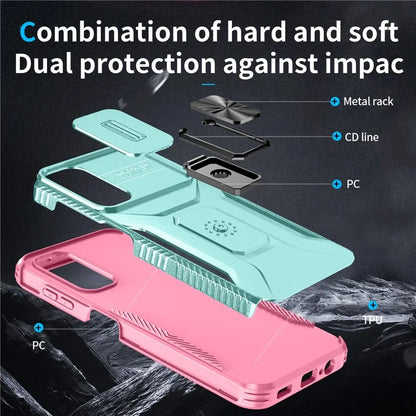 For Samsung Galaxy A05s 4G Phone Case Hybrid Soft TPU + Hard PC Back Cover