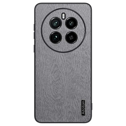 For Realme GT5 Pro 5G Wood Grain Case Drop Protection Phone Back Cover