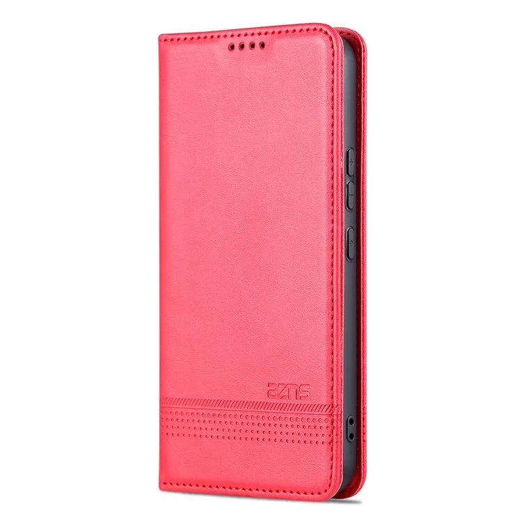 AZNS For Samsung Galaxy A05s 4G PU Leather Cover Stand Magnetic Adsorption Phone Case