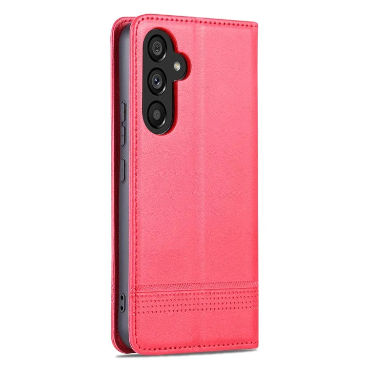 AZNS For Samsung Galaxy A05s 4G PU Leather Cover Stand Magnetic Adsorption Phone Case