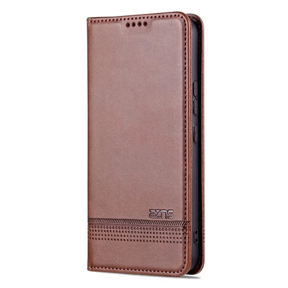 AZNS For Samsung Galaxy A05s 4G PU Leather Cover Stand Magnetic Adsorption Phone Case