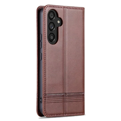 AZNS For Samsung Galaxy A05s 4G PU Leather Cover Stand Magnetic Adsorption Phone Case