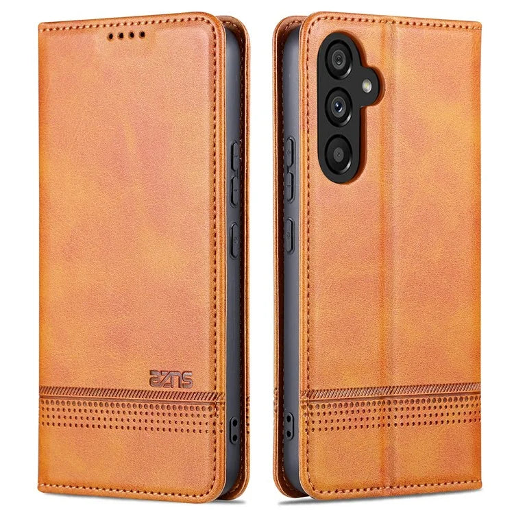 AZNS For Samsung Galaxy A05s 4G PU Leather Cover Stand Magnetic Adsorption Phone Case