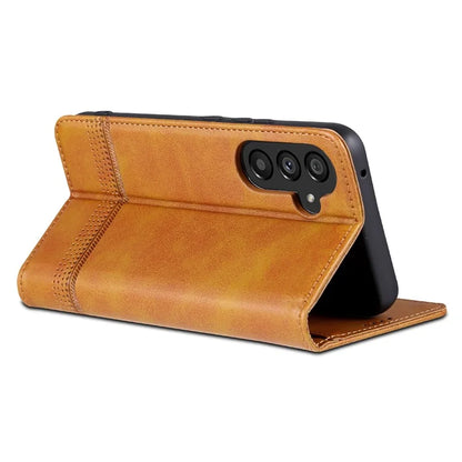 AZNS For Samsung Galaxy A05s 4G PU Leather Cover Stand Magnetic Adsorption Phone Case