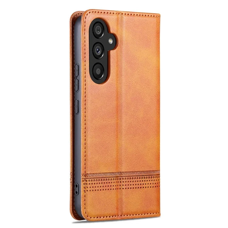 AZNS For Samsung Galaxy A05s 4G PU Leather Cover Stand Magnetic Adsorption Phone Case