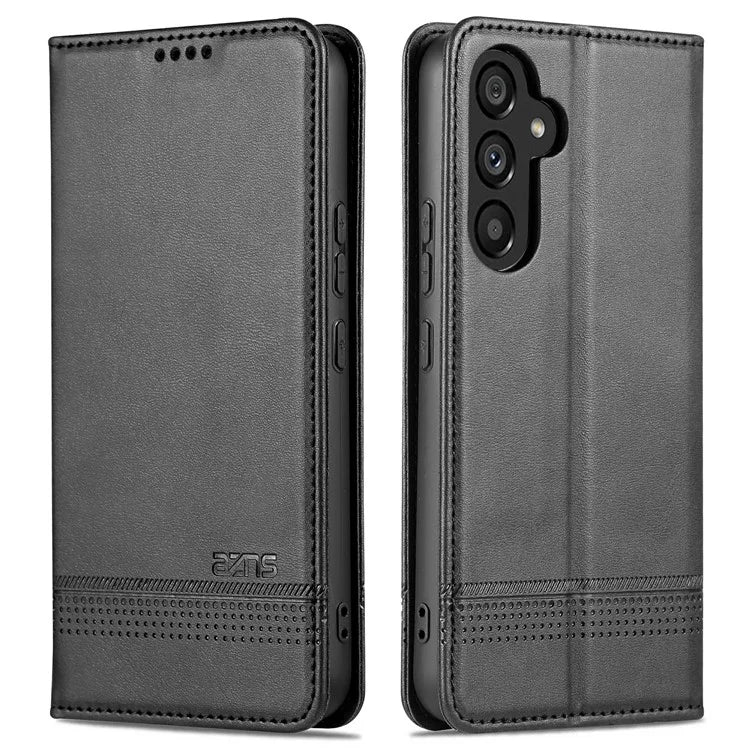 AZNS For Samsung Galaxy A05s 4G PU Leather Cover Stand Magnetic Adsorption Phone Case