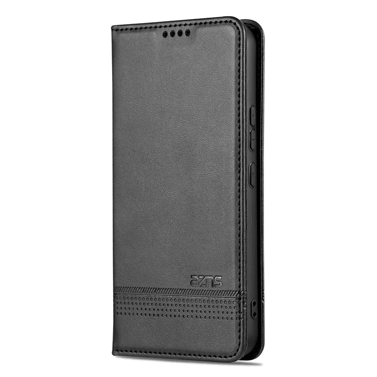 AZNS For Samsung Galaxy A05s 4G PU Leather Cover Stand Magnetic Adsorption Phone Case