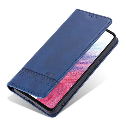 AZNS For Samsung Galaxy A05s 4G PU Leather Cover Stand Magnetic Adsorption Phone Case