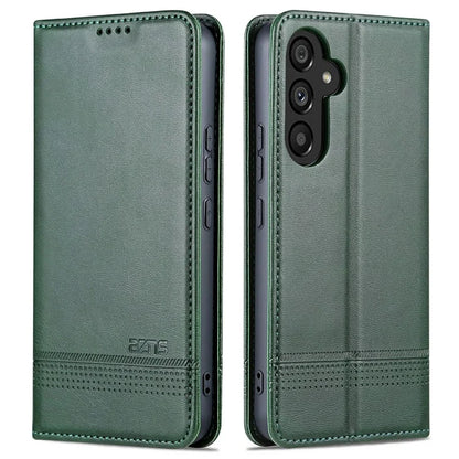 AZNS For Samsung Galaxy A05s 4G PU Leather Cover Stand Magnetic Adsorption Phone Case