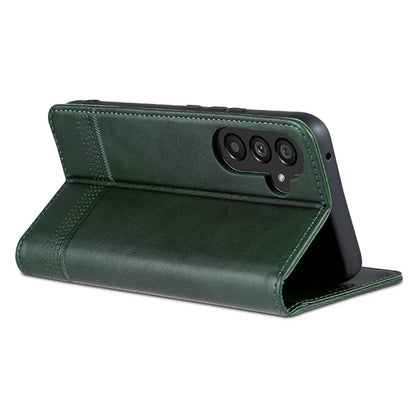 AZNS For Samsung Galaxy A05s 4G PU Leather Cover Stand Magnetic Adsorption Phone Case